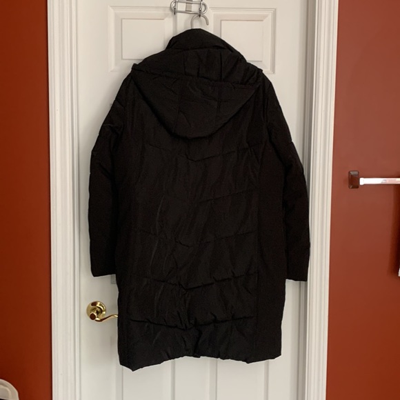 Calvin Klein performance black insulated long winter coat size XL - Picture 4 of 10